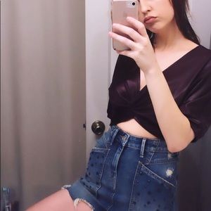 True religion mini skirt